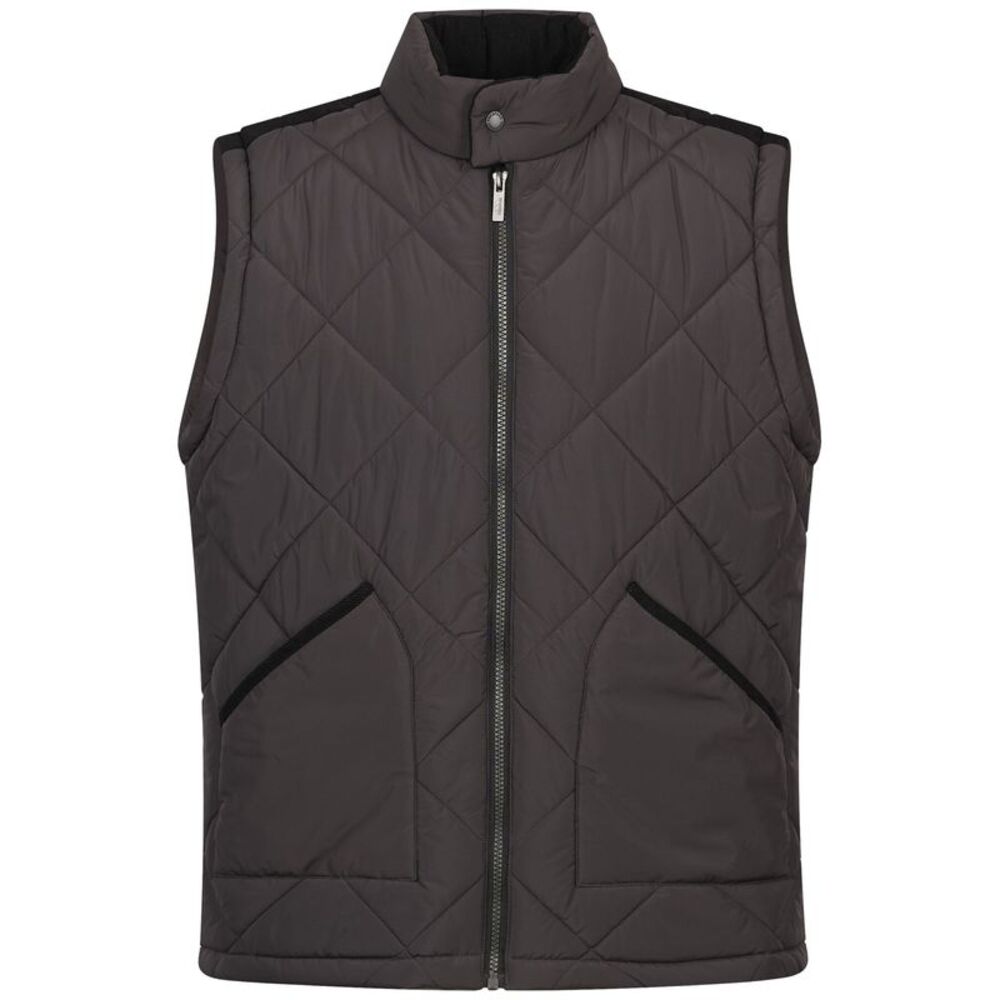Trespass Mens Plato Vest / Dark Grey